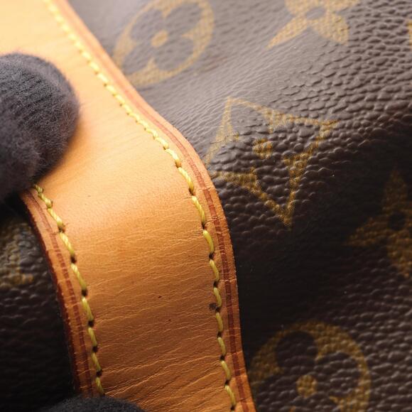 Louis Vuitton Keepall Monogram Boston Bag Canvas Leather Brown main image 1